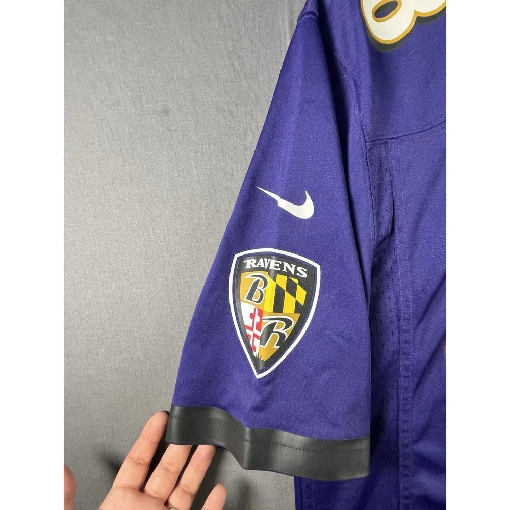 Nike On Field Baltimore Ravens NFL Jersey Queen 48 Purple Nike Size M